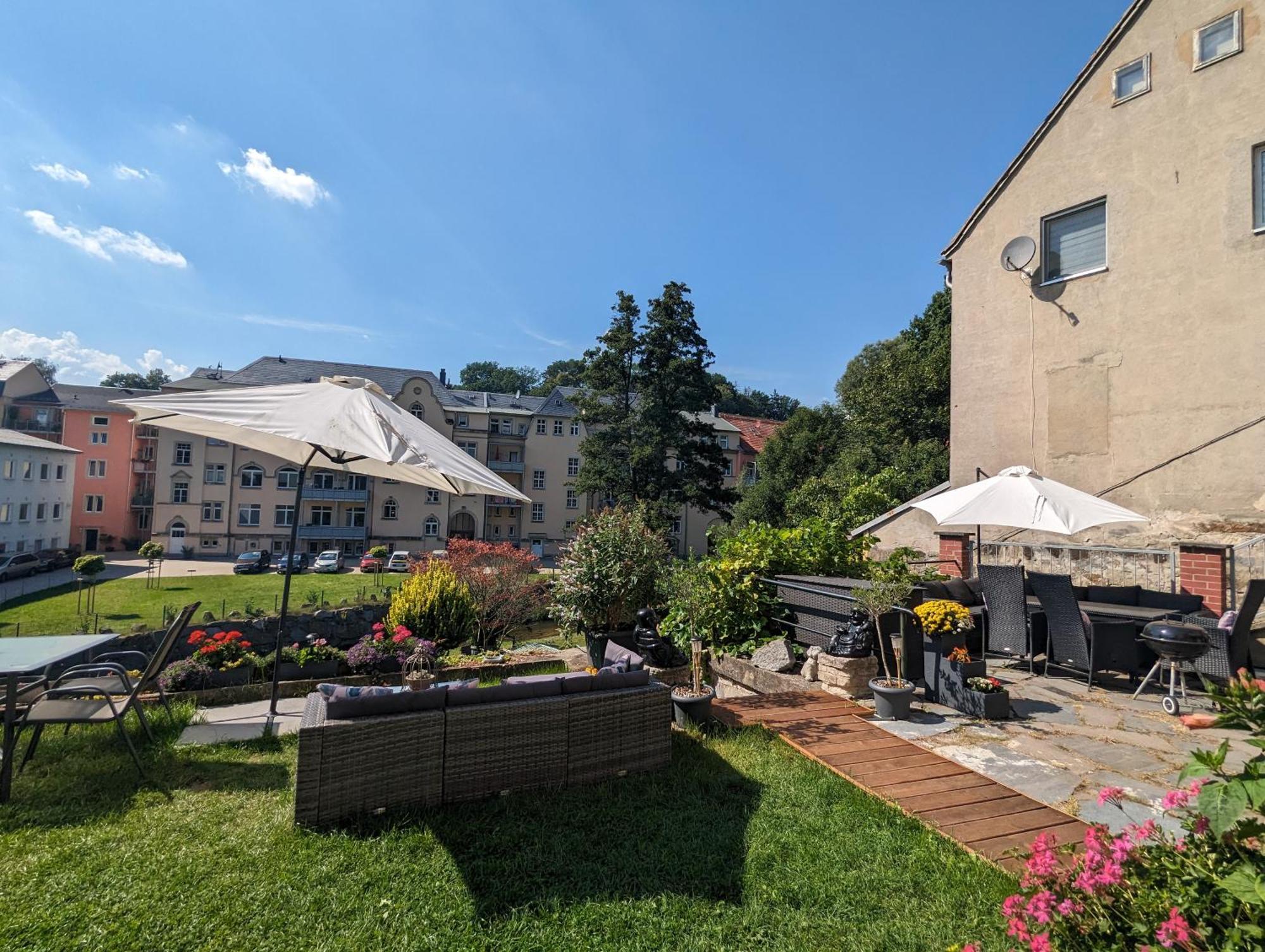 Famzi - Urlaubsmagie - Familienwohnung Mit Gemeinschaftsgarten, -Sauna & -Pool Зебниц Екстериор снимка